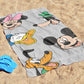 Disney Mickey Mouse & Friends Kids Bath Pool Beach Towel - Super Soft & Absorbent 100% Cotton Towel, Measures 28 X 58 Features,