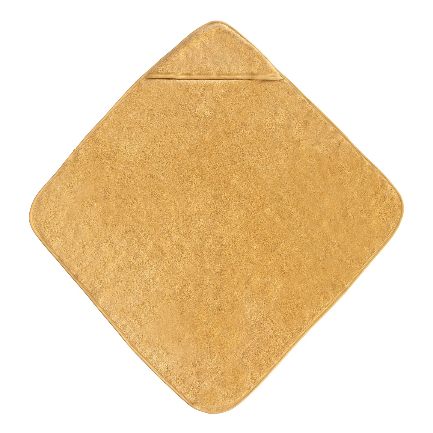 Mushie Baby Hooded Towel | Organic Cotton (Fall Yellow)