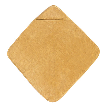 Mushie Baby Hooded Towel | Organic Cotton (Fall Yellow)