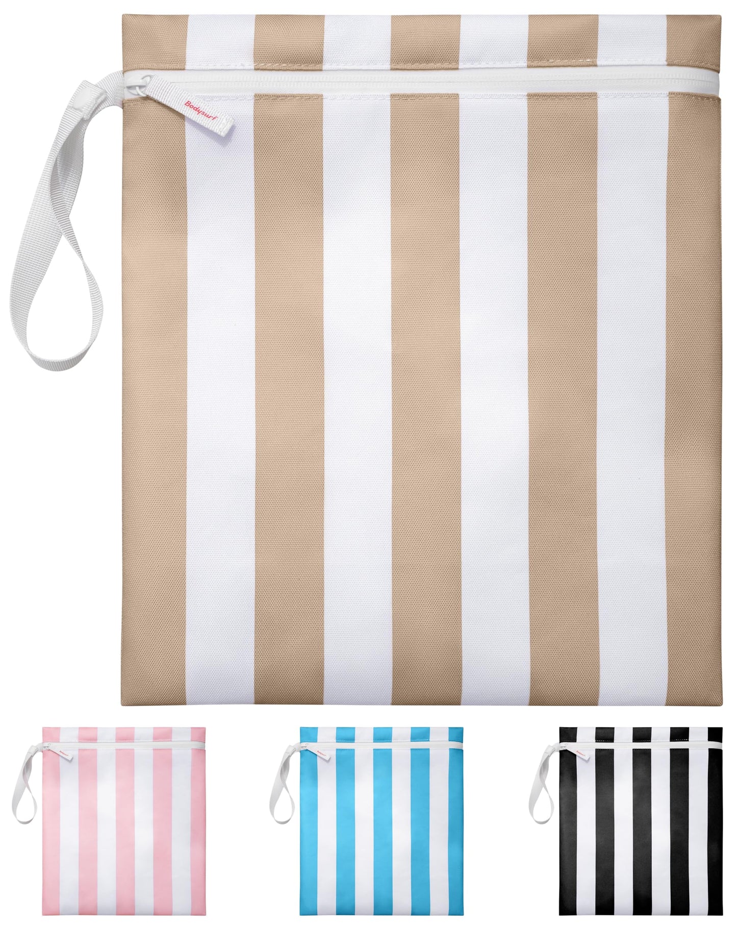 Bodysurf Wet Bag for Swimsuit, Beach, Pool, Gym, Travel, Dirty Laundry - Wet Bags for Baby, Kids, Toddlers, Pump Parts, Cloth Di