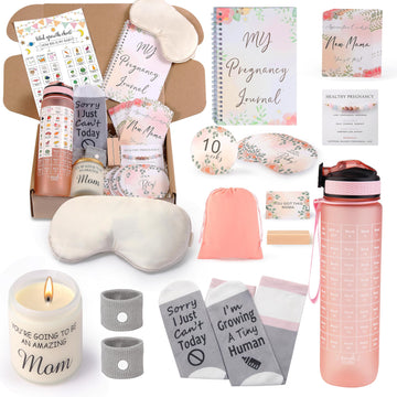 Lokaheadr 1St Trimester Pregnancy Gift Box For Expecting And First Time Moms, Gift Basket For Pregnant Women, Pregnant Mom Box,