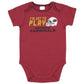 Nfl Arizona Cardinals 3 Pack Bodysuit Sleep N Play Footie Cap Registry Gift Set, Red/White Arizona Cardinals, 3-6M