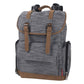 Fisher-Price Drawstring Diaper Bag Backpack with Wipes Pocket, Insulated Bottle Compartment, Stroller Straps