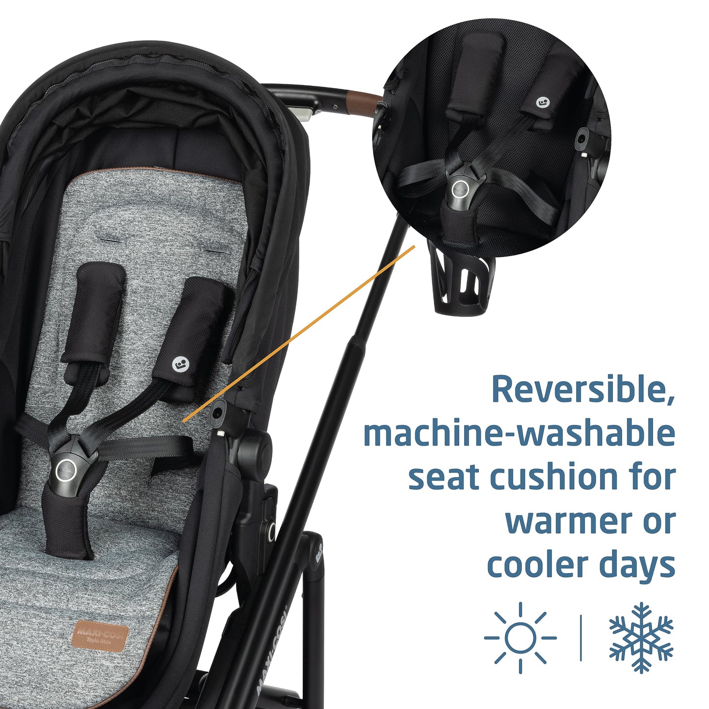 Maxi-Cosi Tayla Max Travel System, Baby Stroller And Car Seat Combo, Car Seat Stroller Combo, Urban Wonder