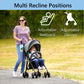 Dream On Me Vista Moonwalk Baby Stroller In Mint, Lightweight Infant Stroller With Compact Fold, Multi-Position Recline Umbrella
