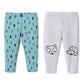 Lamaze Organic Baby Baby Pull On 2 Pack Leggings, Grey Fox/Green Trees, 6 Months