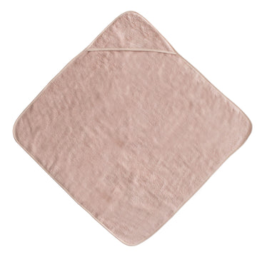 Mushie Baby Hooded Towel | Organic Cotton (Blush)