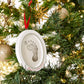 Pearhead Babyprints Double-Sided Christmas Photo Ornament With Clean Touch Ink Pad, Newborn Handprint Or Footprint Kit, 2 Sided