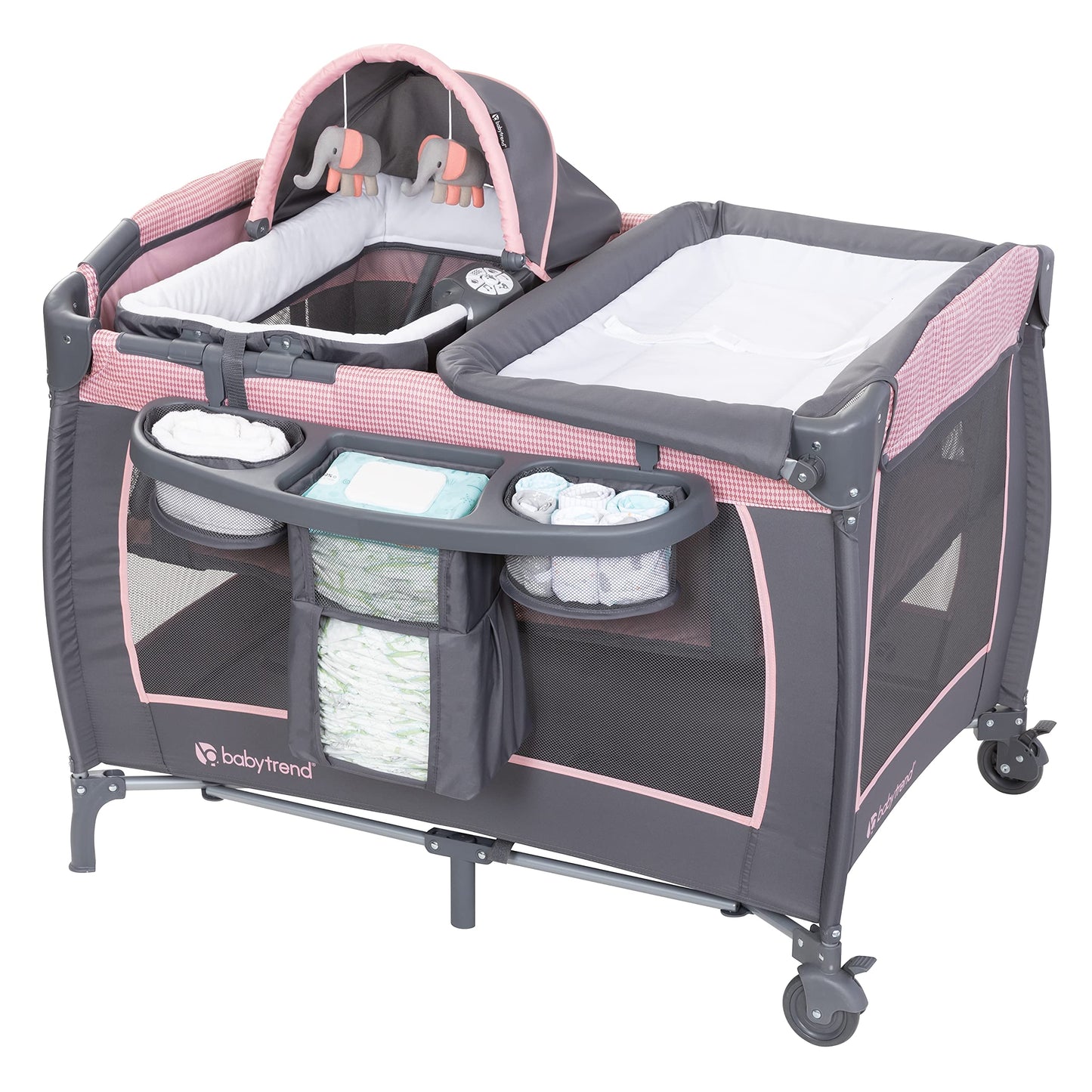 Baby Trend Lil Snooze Deluxe III, Cozy Pink