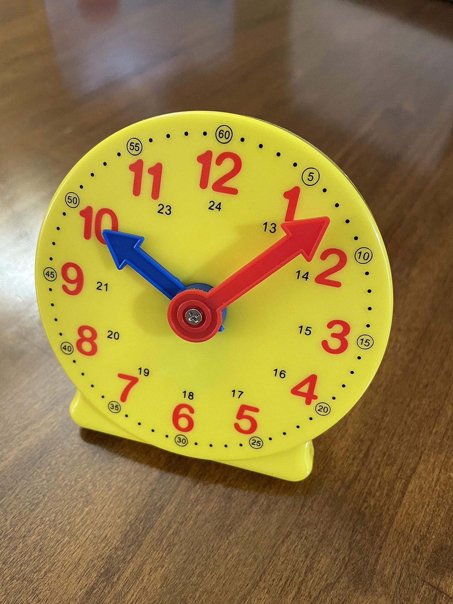 CM Wealth Learning Clock for Kids, Student Learning Clocks Teaching Time 12/24 Hours Geared Clock 4+Years Seller