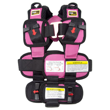 Ridesafer - Extra Small Pink, Lightweight, Compact, Portable Car Seat - Perfect For Travel And Everyday Child Safety