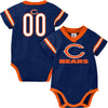 Nfl Chicago Bears Team Jersey Bodysuit, Blue/Orange Chicago Bears, 0-3 Months