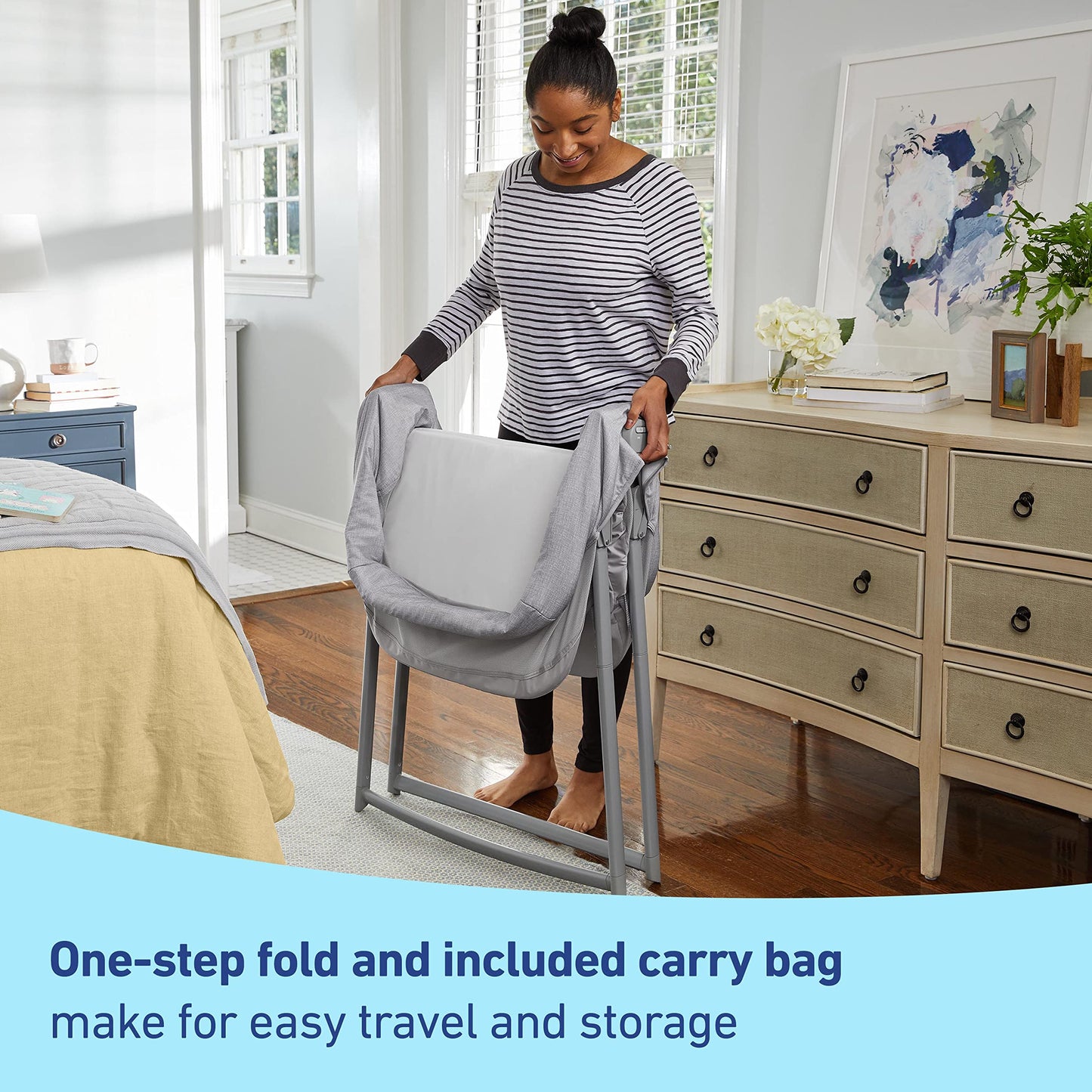 Graco Dreammore 2-In-1 Portable Bassinet