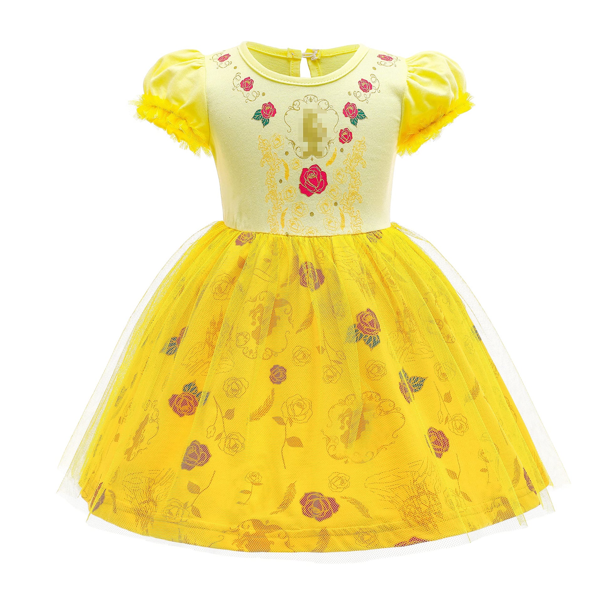 Dressy Daisy Princess Dress Up Clothes Halloween Fancy Party Tulle Skirt Summer Outfit For Toddler Girls Size 5T, Style 22