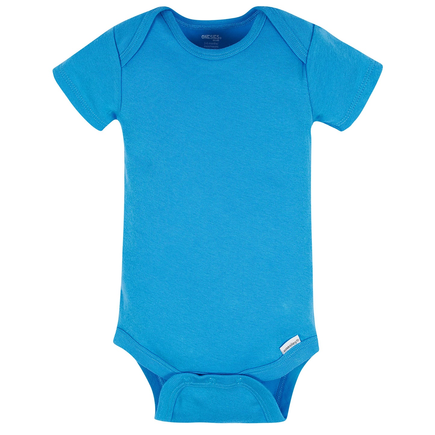 Onesies Brand Baby Boys 8-Pack Short Sleeve Mix & Match Bodysuits and Toddler T-Shirt Set, Solid Boy Colors, 0-3 Months US