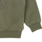 Gerber Baby Boys Toddler 2-Piece Fleece Sweatshirt And Jogger Set, Olive, 0-3 Months