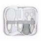 Bizzu Baby Grooming Kit, Includes Baby Brush, Baby Comb, Nail Files, Nail Clippers, Safety Scissors, And Nasal Aspirator With St