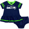 Gerber Baby Girls NFL Jersey Dress and Diaper Cover, Team Color, 3-6 Months