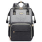 Diaper Bag Backpack For Women, Baby Bags For Girls,Diaper Bag With Changing Pad, And Insulated Pockets (Dark Grey +Light Grey)