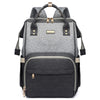 Diaper Bag Backpack For Women, Baby Bags For Girls,Diaper Bag With Changing Pad, And Insulated Pockets (Dark Grey +Light Grey)