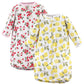 Hudson Baby Unisex Baby Cotton Long-Sleeve Wearable Sleeping Bag, Sack, Blanket, Strawberry Lemon, 0-3 Months