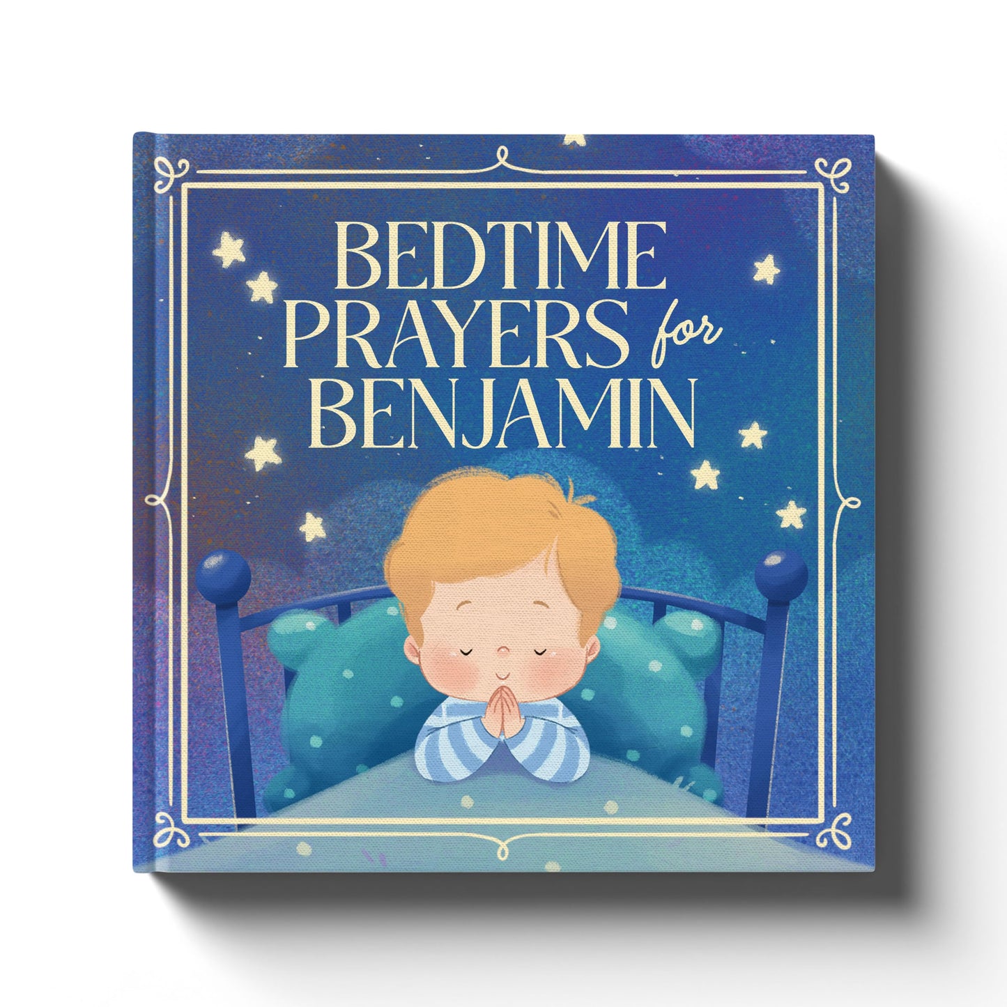 Bedtime Prayers - New Baby Baptism & Christening Gift - Personalized Childrens Book