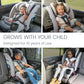 Britax One4Life Slim All-In-One Car Seat, 10 Years Of Use, 17.5    Spacesaver Design, Converts From Rear-Facing Infant Car Seat
