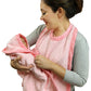 Extra Large Hands Free Absorbent Hooded Towel, Pink, Frenchie Mini Couture