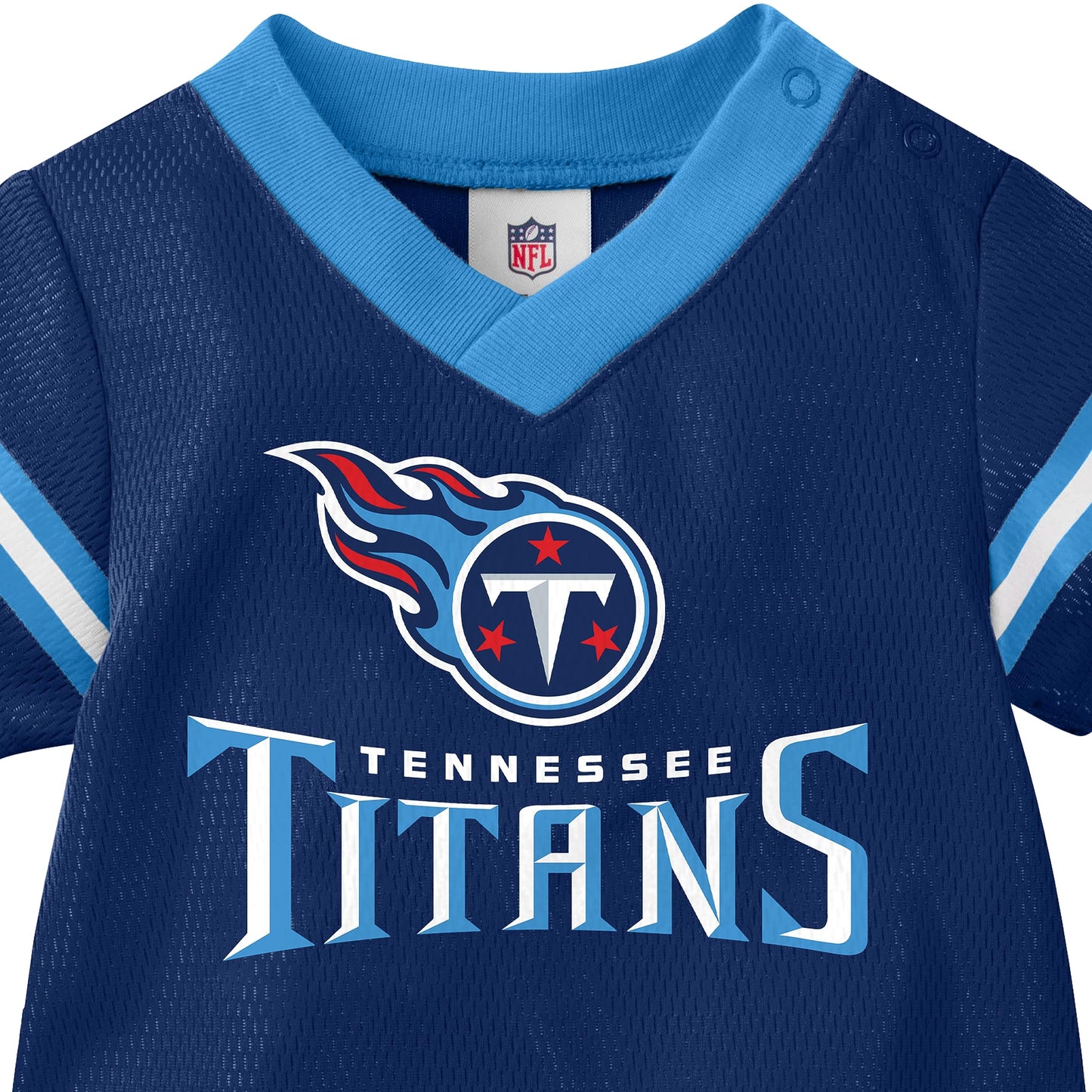 Gerber Unisex Baby Nfl Jersey Onesie Bodysuit, Team Color, 18 Months
