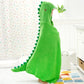 Joiedomi Dinosaur Hooded Towel For Kids - Soft 100% Cotton Bath Beach Towel - 30' X 50' For Kids 3-10 Years - Toddler Pool Tow
