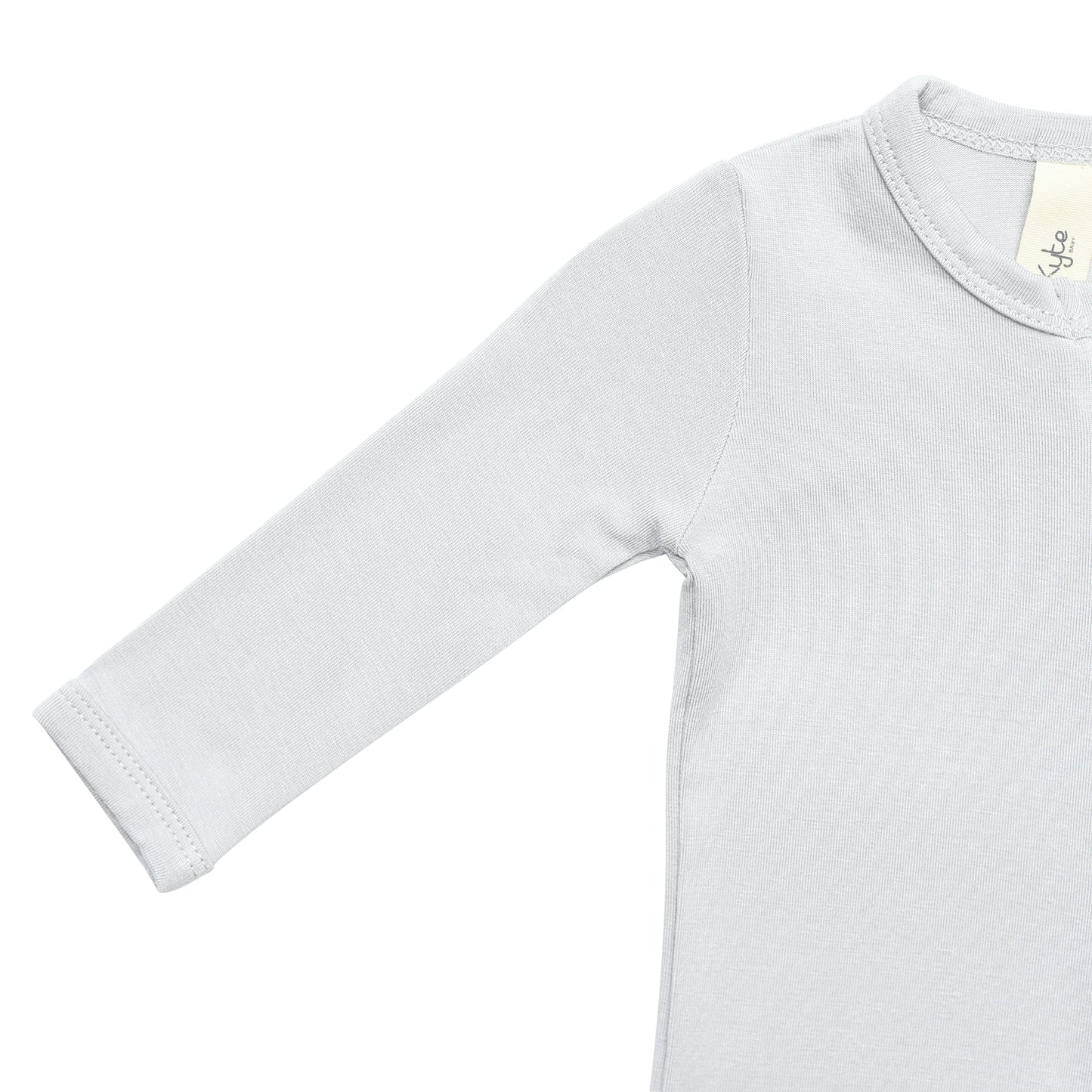 Kyte Baby Soft Bamboo Rayon Rompers, Zipper Closure, 0-24 Months (12-18 Months, Storm)