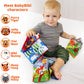 Cloth Books for Babies Weather Themed- Soft Baby Books Features Characters About Weather - Soft Baby Toys for Learning and Brain