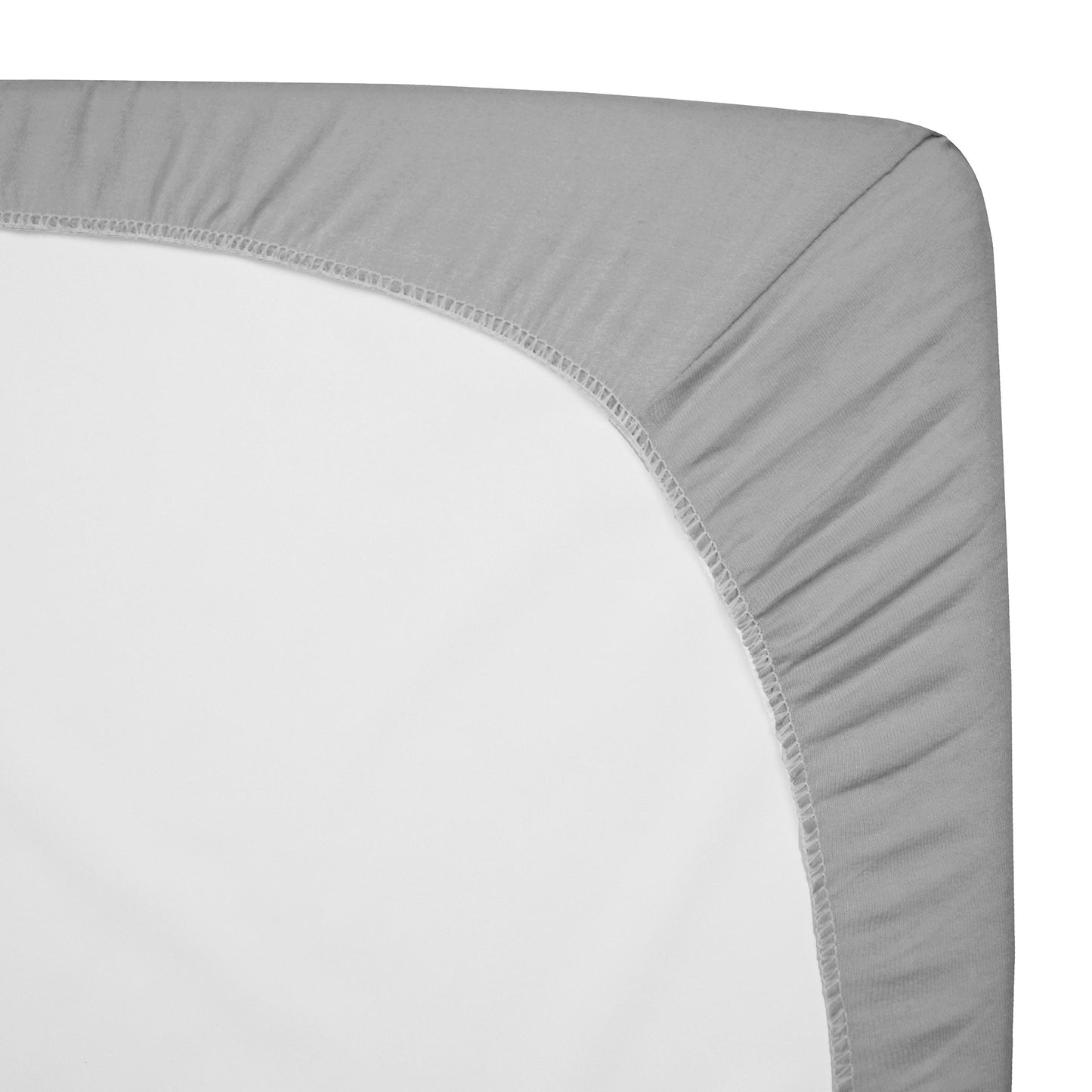 American Baby Company 2 Pack 100% Natural Cotton Fitted Pack and Play Sheets 39 x 27 - Soft & Breathable Pack N Play Sheets for