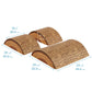 ECR4Kids SoftZone Tree Log Climber Set, Balance Builders, Chocolate, 3-Piece