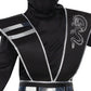 Fun World Mirror Ninja Silver Costume, Medium 8-10, Multicolor