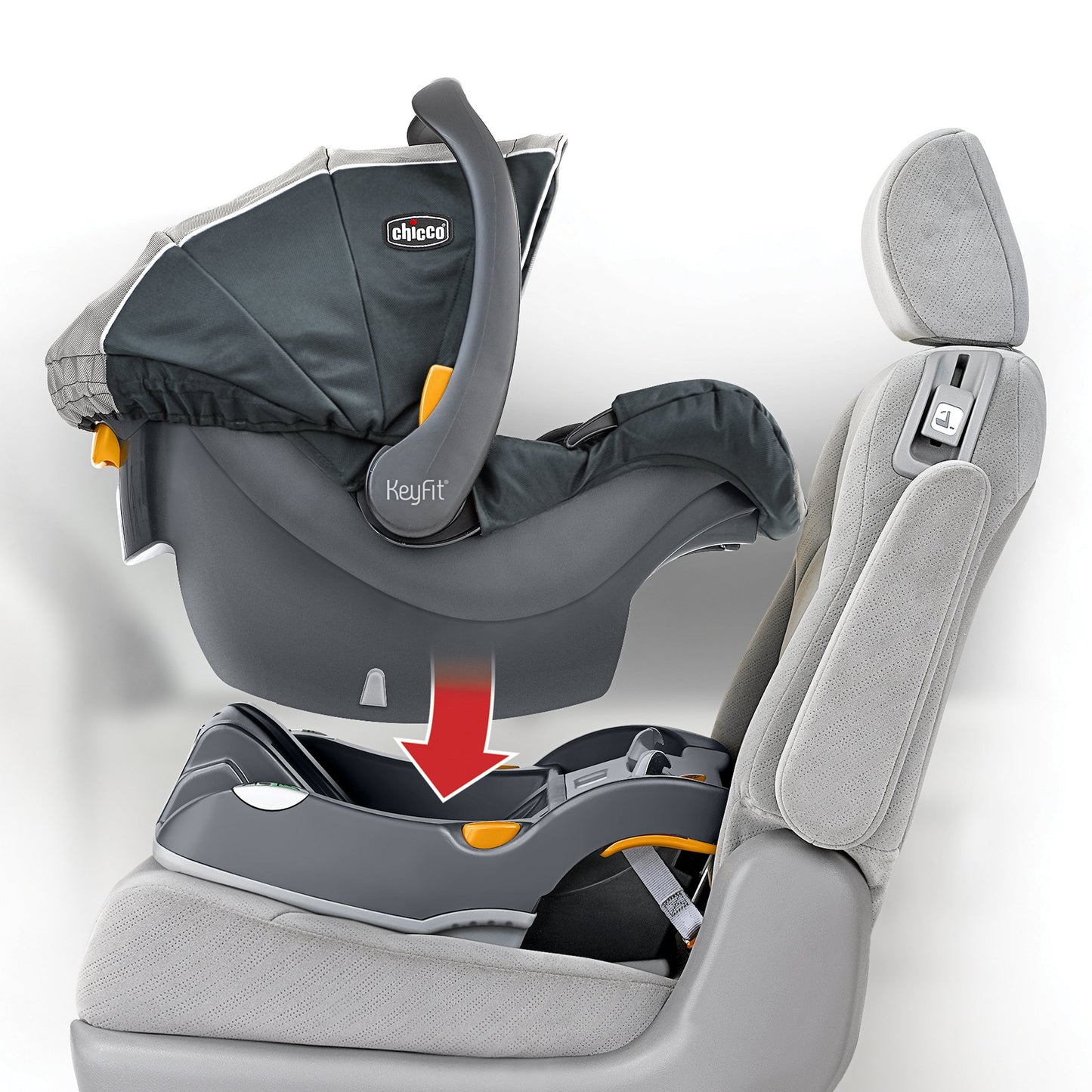 Chicco Keyfit 30 Infant Car Seat And Base | Rear-Facing Seat For Infants 4-30 Lbs.| Infant Head And Body Support | Compatible Wi