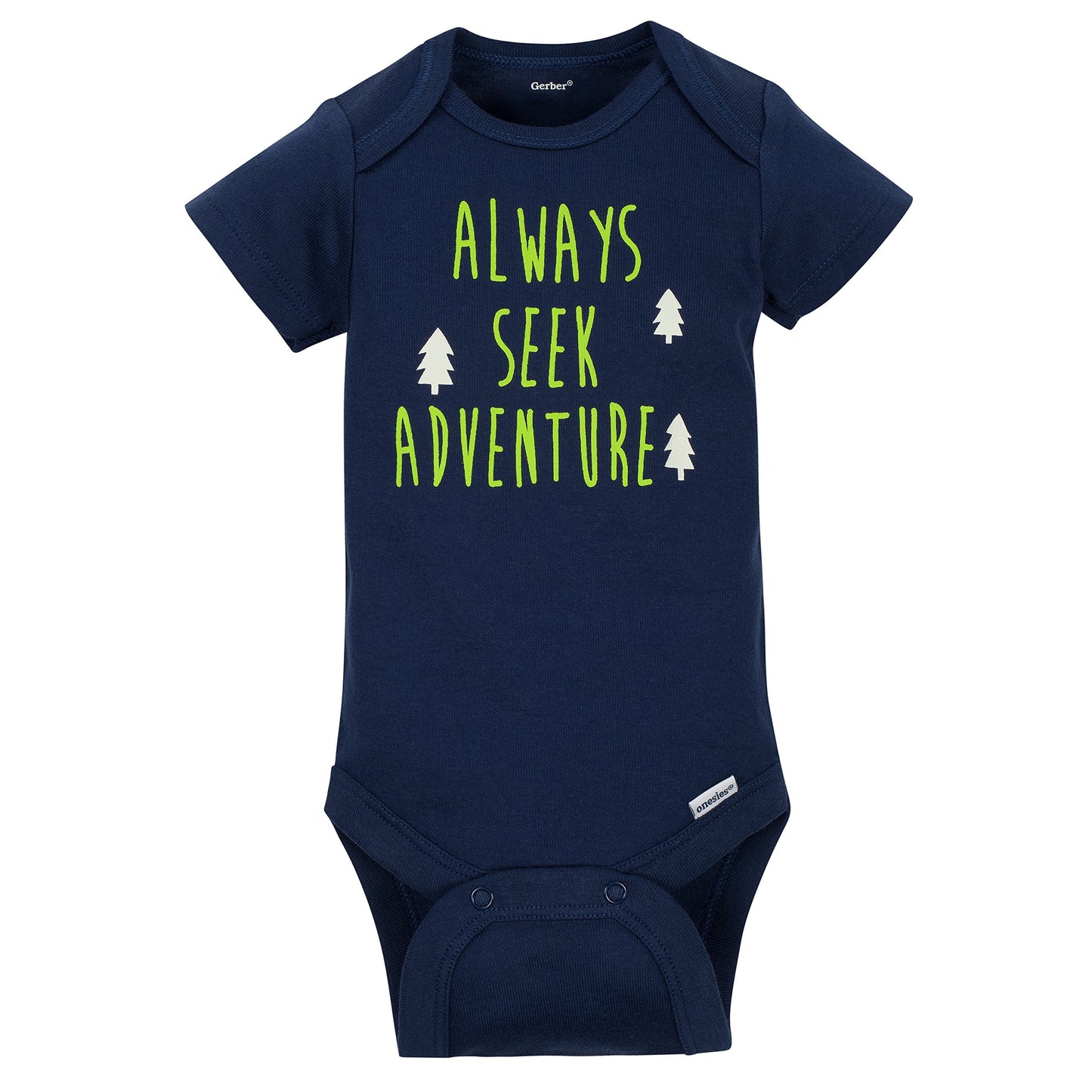 Gerber Baby Boys 5-Pack Short Sleeve Variety Onesies Bodysuits Hedgehog 0-3 Months