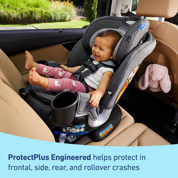 Graco Turn2Me 3-in-1 Convertible Car Seat, Rotating Seat feature, with Rear-Facing, Forward-Facing and Highback Booster options