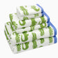 Original Kids 6 Piece Towel Set - Bath Time In A While Crocodile- 2 Bath Towels, 2 Hand Towels, 2 Washcloths In Bonus Tote Bag -