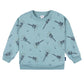 Gerber Baby Boys Toddler 2-Piece Fleece Sweatshirt And Jogger Set, Teal Guitars, 5T