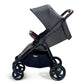 Valco Baby Trend Duo Light Weight Side By Side Double Stroller 2023 (Charcoal) - Easy And Compact Fold, Multi-Position Recline,