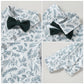 Yallet Toddler Baby Boy Clothes Suit Gentleman Outfits Formal Dress Shirt + Bowtie + Suspender Pants Wedding Party(L Green-Print