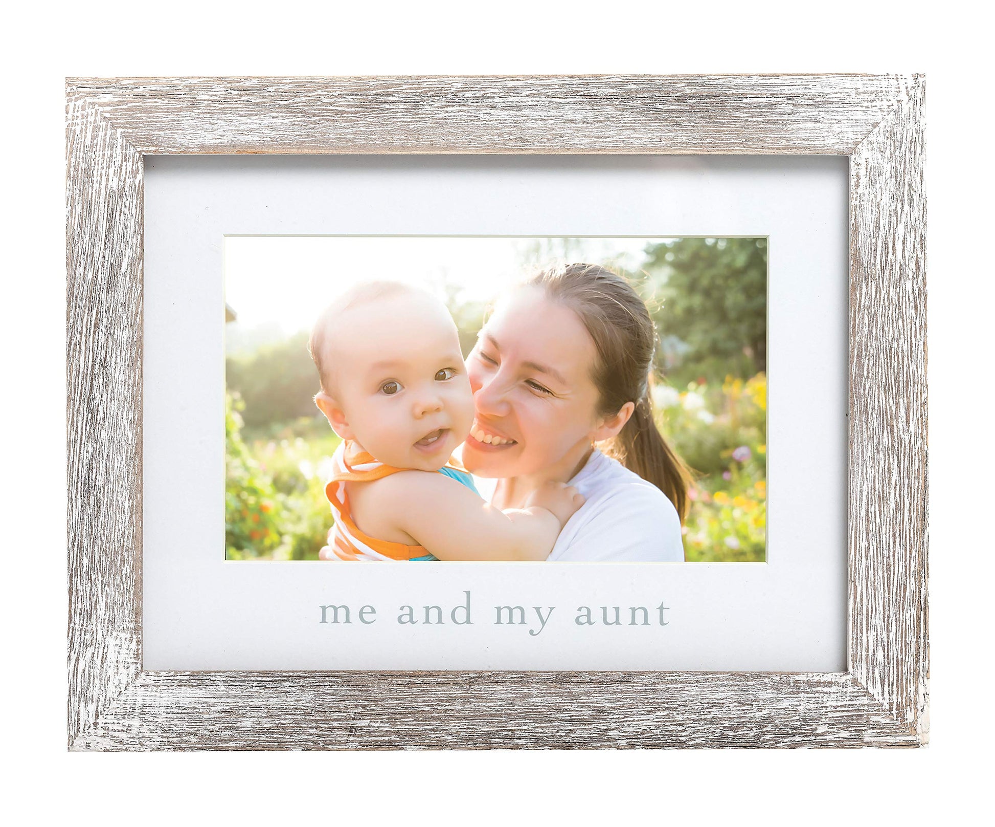 Pearhead Me and My Aunt Photo Frame, Niece or Nephew Family Picture Frame, Gift For Sister or Siblings, Godmother Gift, Baby Kee