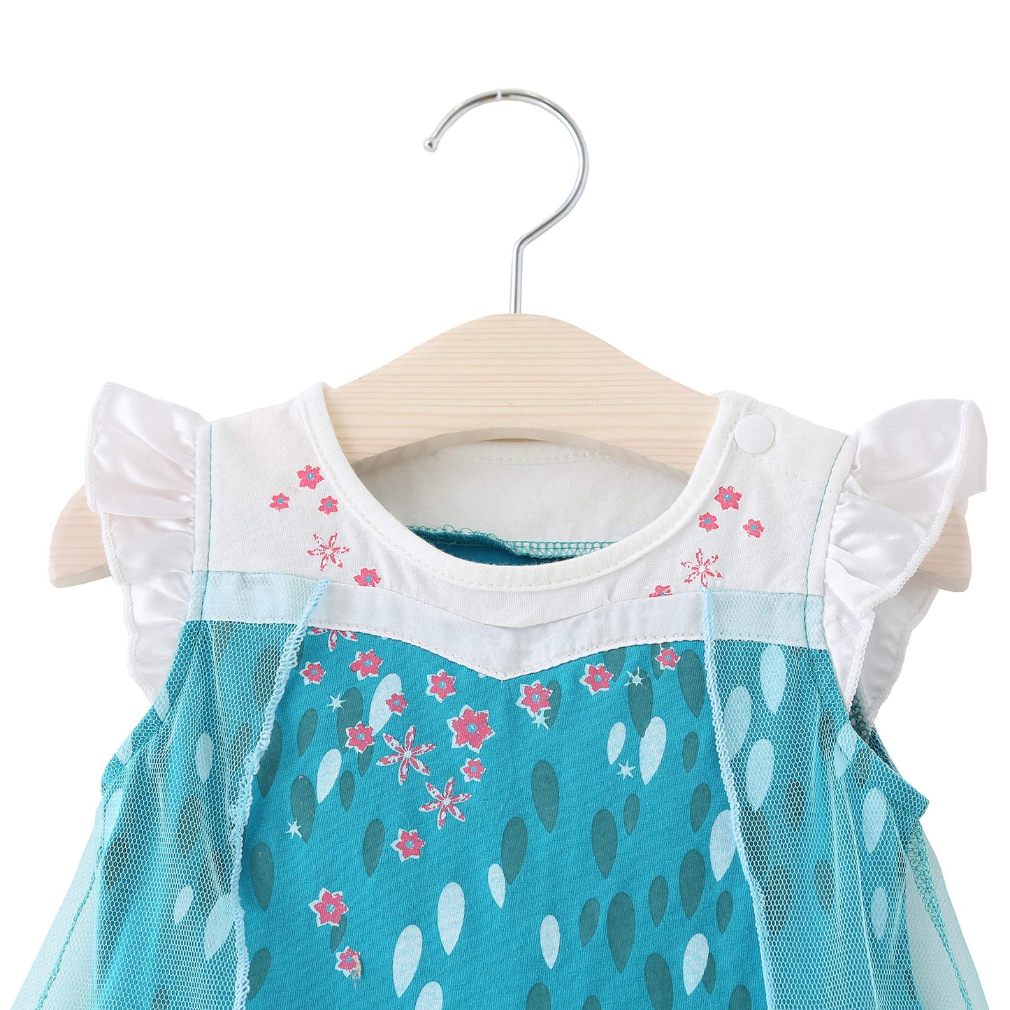 Dressy Daisy Snow Queen Princess Dress Up Clothes Halloween Fancy Party Summer Outfit For Toddler Girls Size 4T, Style 12