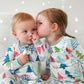Honestbaby Baby Boys Organic Cotton Holiday Family Jammies Pajama Set, Feelin' Pine, Men S 2-Piece Pajama Set Xx-Large Us