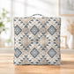 Oasis Home Collection Cotton Floor Cushion, 40 X 40 cm, Beige