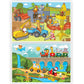 Klean Kids Animals On-The-Go Disposable Placemats For Toddlers And Baby (40 Pack) - Fun Disposable Table Mats For Kids That Keep