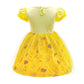 Dressy Daisy Princess Dress Up Clothes Halloween Fancy Party Tulle Skirt Summer Outfit For Toddler Girls Size 5T, Style 22