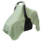 Muslin Cotton Baby Car Seat Cover, Universal Fit Carseat Canopy Covers For Babies, Girls And Boys By Comfy Cubs (Sage)