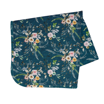 Bapronbaby Boho Floral Splash Mat - Waterproof Catch-All For Under High Chairs, Floors, Tables, Playtime Or Arts & Crafts - Mach